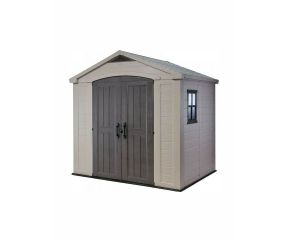 KETER FACTOR ΑΠΟΘΗΚΗ ΚΗΠΟΥ 8X6 BROWN TAUPE 26.00009