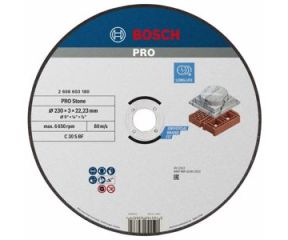 BOSCH ΔΙΣΚΟΙ ΚΟΠΗΣ STANDARD FOR STONE 230X3.0MM 2608603180