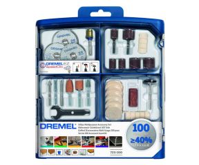 DREMEL ΣΕΤ ΕΞΑΡΤΗΜΑΤΩΝ ΠΟΛΛΑΠΛΗΣ ΧΡΗΣΗΣ 100 ΤΕΜΑΧΙΩΝ (723) 2615S723JA