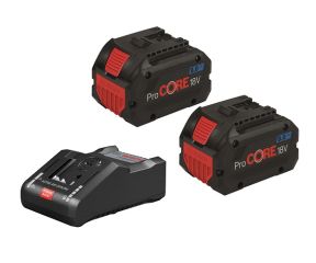 BOSCH ΣΕΤ 2 ΜΠΑΤΑΡΙΩΝ PROCORE 18V 8.0AH ΚΑΙ ΦΟΡΤΙΣΤΗ GAL 18V-160C  1600A016GP