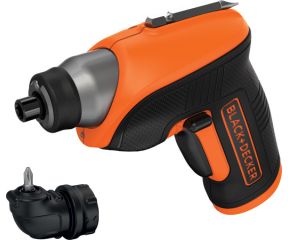 BLACK AND DECKER 3.6V ΚΑΤΣΑΒΙΔΙ Lithium ΜΕ ΕΞΑΡΤΗΜΑ ΔΕΞΙΑΣ ΓΩΝΙΑΣ CS3652LC-QW