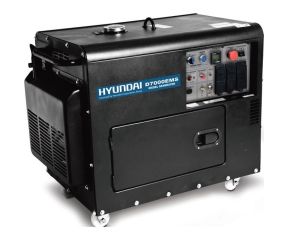 HYUNDAI ΓΕΝΝΗΤΡΙΑ ΜΕ ΜΙΖΑ ΚΑΙ ΜΠΑΤΑΡΙΑ DIESEL D7000EMS 40C22
