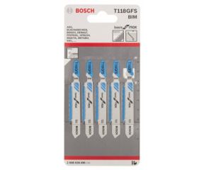 BOSCH T 118 GFS ΠΡΙΟΝΟΛΑΜΕΣ ΣΕΓΑΣ ΚΟΠΗΣ INOX 2608636496