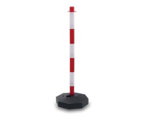 NEXT SYSTEMS ΚΟΛΩΝΑ ΣΗΜΑΝΣΗΣ ΠΛΑΣΤΙΚΗ (PVC) ΥΨΟΥΣ 92 CM ΜΕ ΠΛΑΣΤΙΚΗ ΚΕΝΗ ΒΑΣΗ KDH-PC-2