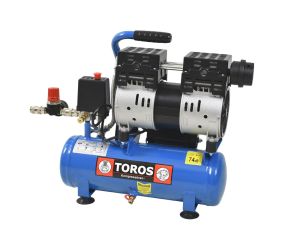 TOROS ΑΕΡΟΣΥΜΠΙΕΣΤΗΣ OILFREE ΧΑΜΗΛΟΥ ΘΟΡΥΒΟΥ (SILENT) 6LT/1,0HP 602086