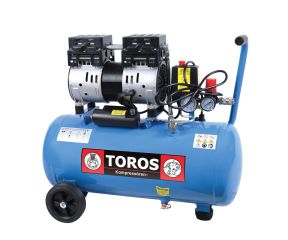 TOROS ΑΕΡΟΣΥΜΠΙΕΣΤΗΣ OILFREE ΧΑΜΗΛΟΥ ΘΟΡΥΒΟΥ (SILENT) 24LT/1,0HP 602087