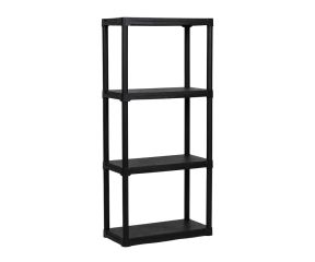 A/P: ΡΑΦΙΕΡΑ ΠΛΑΣΤΙΚΗ ΜΑΥΡΗ LARGHEZZA T60/4 60x30x133cm 610020