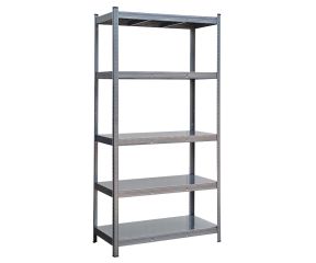 UNIMAC ΡΑΦΙΕΡΑ ΜΕΤΑΛΛΙΚΗ 100x50x200 ΓΚΡΙ. 265kg 5 ΡΑΦΙΑ 610419