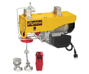 EXPRESS ΗΛΕΚΤΡ. ΠΑΛΑΓΚΟ ΣΥΡΜ/ΝΟΥ 150/300 kg 18m ΜΕ ΑΣΥΡΜ.ΧΕΙΡΙΣΤΗΡΙΟ 630098