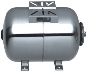 KRAFT ΔΟΧΕΙΟ ΟΡΙΖΟΝΤΙΟ 24L INOX - 8 BAR - 1'' 63633