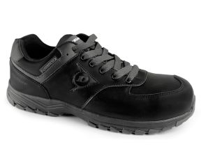 DUNLOP ΠΑΠΟΥΤΣΙΑ ΕΡΓΑΣΙΑΣ ΔΕΡΜΑΤΙΝΑ FLYING ARROW AIB LINE - ΜΑΥΡΑ