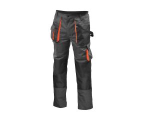 UNIMAC ΠΑΝΤΕΛΟΝΙ ΕΡΓΑΣΙΑΣ ME 8 ΤΣΕΠΕΣ ΓΚΡΙ - TETORON COTTON ΜΕΓΕΘΟΣ 2XL 720116