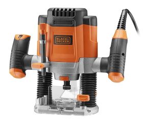 BLACK AND DECKER ΡΟΥΤΕΡ ΒΥΘΙΖΟΜΕΝΟ ΜΕ ΚΟΠΤΙΚΑ 1200WATT 6-8MM 55MM KW1200EKA-QS