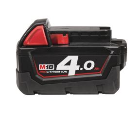 MILWAUKEE ΜΠΑΤΑΡΙΑ 18V 4.0 AH M18™ B4 4932430063