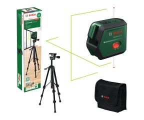 BOSCH ΛΕΪΖΕΡ ΔΙΑΣΤΑΥΡΟΥΜΕΝΩΝ ΑΚΤΙΝΩΝ ADVANCEDLEVEL 2G SET ΜΕ ΤΡΙΠΟΔΟ 0603663G01