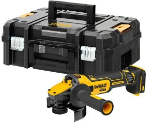 DEWALT ΓΩΝΙΑΚΟΣ ΤΡΟΧΟΣ 125mm 18V XR BRUSHLESS ΧΩΡΙΣ ΜΠΑΤΑΡΙΑ ΚΑΙ ΦΟΡΤΙΣΤΗ ΣΕ ΒΑΛΙΤΣΑ DCG409NT-XJ