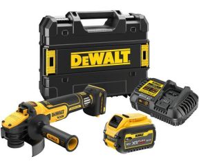 DEWALT ΓΩΝΙΑΚΟΣ ΤΡΟΧΟΣ 125mm 18V XR ΡΥΘΜΙΖΟΜΕΝΗΣ ΤΑΧΥΤΗΤΑΣ DCG409VST1-QW