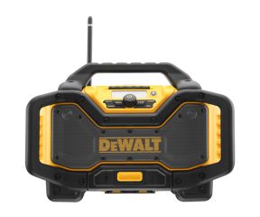 DEWALT ΦΟΡΗΤΟ ΡΑΔΙΟΦΩΝΟ ΜΠΑΤΑΡΙΑΣ DAB ΜΕ USB ΚΙΤΡΙΝΟ (ΜΟΝΟ ΣΩΜΑ) DCR027-QW