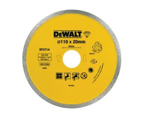 DEWALT ΔΙΣΚΟΣ ΚΟΠΗΣ 110 X 20 MM DT3714-QZ