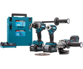 MAKITA ΣΕΤ 3 ΕΡΓΑΛΕΙΩΝ XGT® 40Vmax/4.0Ah (DF001G + TD001G + GA005G) DK0125G301