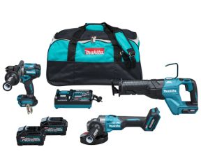 MAKITA ΣΕΤ 3 ΕΡΓΑΛΕΙΩΝ COMBO (DF001G + GA005G + JR001G) XGT® 40Vmax/4.0Ah DK0159G301