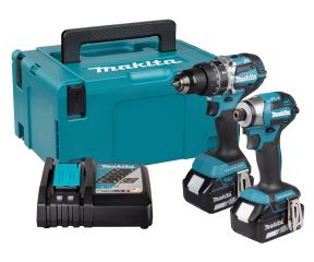 MAKITA PROMO KIT ΚΡΟΥΣΤΙΚΟ ΔΡΑΠΑΝΟΚΑΤΣΑΒΙΔΟ ΚΑΙ ΠΑΛΜΙΚΟ ΚΑΤΣΑΒΙΔΙ (2x5.0Ah) DLX2575TJ