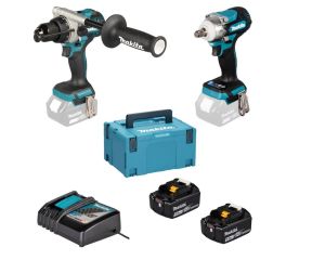 MAKITA PROMO KIT ΚΡΟΥΣΤΙΚΟ ΔΡΑΠΑΝΟΚΑΤΣΑΒΙΔΟ ΚΑΙ ΜΠΟΥΛΟΝΟΚΛΕΙΔΟ 1/2