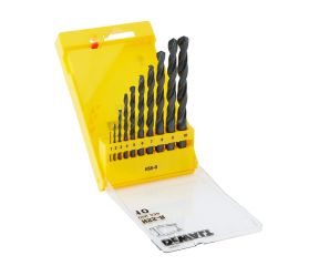 DEWALT ΣΕΤ 10 ΤΡΥΠΑΝΙΩΝ ΜΕΤΑΛ. HSS-R DT5911-QZ