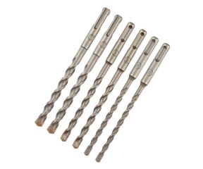 DEWALT ΣΕΤ ΤΡΥΠΑΝΙΑ ΔΟΜΙΚΩΝ ΥΛΙΚΩΝ SDS PLUS FITMENT 2Χ 6, 2Χ 8,2Χ 10mm (6ΤΕΜ) DT60302-QZ