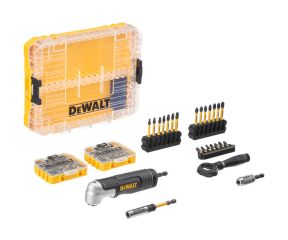 DEWALT ΣΕΤ ΚΑΣΕΤΙΝΑ ΜΕ ΜΥΤΕΣ & ΓΩΝΙΑΚΟ ΑΝΤΑΠΤΟΡΑ 80ΤΕΜ DT70775-QZ
