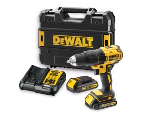 DEWALT ΚΡΟΥΣΤΙΚΟ ΔΡΑΠΑΝΟΚΑΤΣΑΒΙΔΟ18V XR ΚΟΜΠΑΚΤ ΣΕ TSTAK ΚΑΣΕΤΙΝΑ (2X1.5AH) DCD778S2T-QW