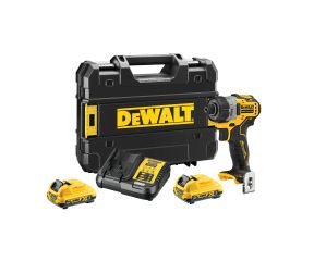 DEWALT 12V SUB-COMPACT ΚΑΤΣΑΒΙΔΙ ΡΟΠΗΣ (2X2AH) DCF601D2-QW