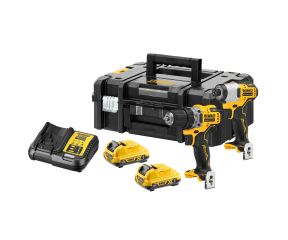 DEWALT 12V ΣΕΤ ΔΡΑΠΑΝΟΚΑΤΣΆΒΙΔΟ (DCD701) & ΠΑΛΜΙΚΌ ΚΑΤΣΑΒΊΔΙ (DCF801) DCK2110L2T-QW