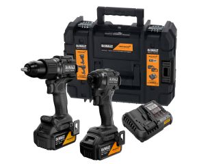 DEWALT X MCLAREN COMBO KIT 18V XR ΚΡΟΥΣΤΙΚΟ ΔΡΑΠΑΝΟ - ΠΑΛΜΙΚΟ ΚΑΤΣΑΒΙΔΙ (2X 5AH) DCK2222MP2T-QW
