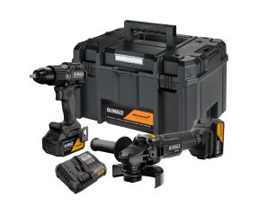 DEWALT X MCLAREN COMBO KIT 18V XR ΚΡΟΥΣΤΙΚΟ ΔΡΑΠΑΝΟ KAI ΤΡΟΧΟΣ (2X5AH) DCK2223MP2T-QW
