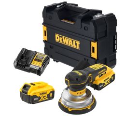 DEWALT 18V XR BL ΕΚΚΕΝΤΡΟ ΤΡΙΒΕΙΟ 150MM (2X5.0AH) ΣΕ ΚΑΣΕΤΙΝΑ TSTAK DCW230P2-QW