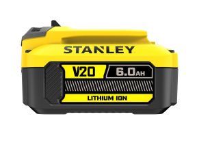 STANLEY ΜΠΑΤΑΡΙΑ ΛΙΘΙΟΥ V20 18V 6.0AH FATMAX SFMCB206-XJ