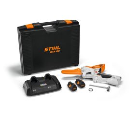 STIHL GTA 40 ΞΥΛΟΚΟΠΤΙΚΟ ΣΕΤ ΜΕ 2 ΜΠΑΤΑΡΙΕΣ AS 2 ΚΑΙ ΦΟΡΤΙΣΤΗ AL 5-2  