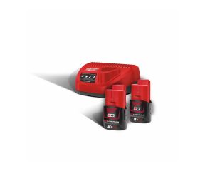 MILWAUKEE M12™ NRG-202 ΜΠΑΤΑΡΙΕΣ 12V 2.0AH ΤΑΧΥΦΟΡΤΙΣΤΗΣ M12-12 C 4933459209