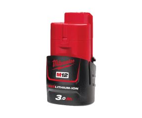 MILWAUKEE M12 B3 ΜΠΑΤΑΡΊΑ M12 ™ 3.0 AH 4932451388