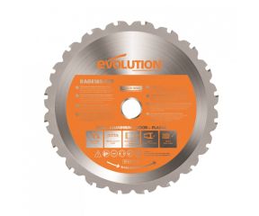 EVOLUTION ΔΙΣΚΟΣ ΚΟΠΗΣ ΠΟΛΛΑΠΛΩΝ ΥΛΙΚΩΝ 185MM ( R185TCT-20CS )