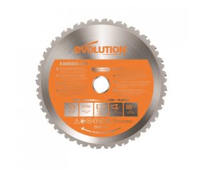 EVOLUTION ΔΙΣΚΟΣ ΚΟΠΗΣ ΠΟΛΛΑΠΛΩΝ ΥΛΙΚΩΝ 255MM ( RAGEBLADE255MULTI )