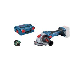 BOSCH ΓΩΝΙΑΚΟΣ ΛΕΙΑΝΤΗΡΑΣ ΜΠΑΤΑΡΙΑΣ BITURBO ΜΕ X-LOCK GWX 18V-15 SC PROFESSIONAL 06019H6500