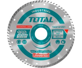 TOTAL ΔΙΑΜΑΝΤΟΔΙΣΚΟΣ UNIVERSAL TURBO 125 Χ 22.2mm TAC2131251