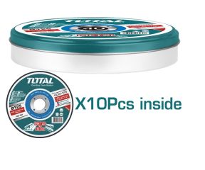 TOTAL ΔΙΣΚΟΣ ΚΟΠΗΣ INOX - ΜΕΤΑΛΛΟΥ 125 Χ 1.2MM TAC2211255