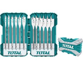 TOTAL ΣΕΤ ΤΡΥΠΑΝΙΑ ΞΥΛΟΥ 12ΤΕΜ TACSDL1201