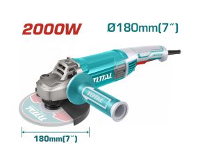 TOTAL ΕΠΑΓΓ. ΓΩΝΙΑΚΟΣ ΛΕΙΑΝΤΗΡΑΣ 2.000W - 180mm TG12018026