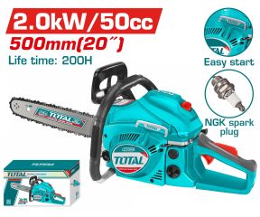 TOTAL ΒΕΝΖΙΝΟΚΙΝΗΤΟ ΑΛΥΣΟΠΡΙΟΝΟ 50cc / 2.7HP / 50cm TG5502011