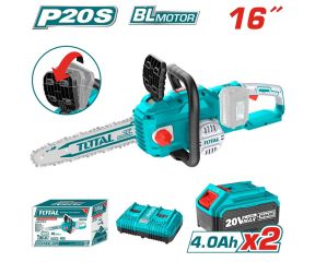 TOTAL ΣΕΤ ΕΠΑΓΓ. ΑΛΥΣΟΠΡΙΟΝΟ ΜΠΑΤ. Li-ion 40V / 4Ah / 2 ΜΠΑΤΑΡΙΕΣ TGSLI401682