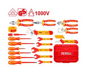 TOTAL ΚΑΣΕΤΙΝΑ ΕΡΓΑΛΕΙΩΝ ΧΕΙΡΟΣ 1000V VDE 19ΤΕΜ THKITH1901
